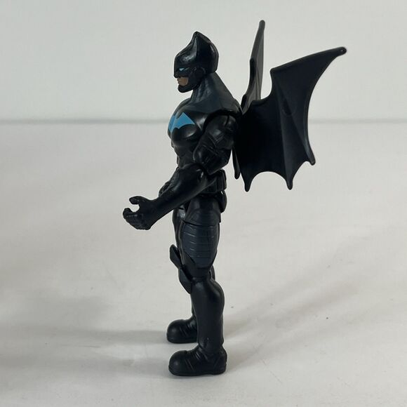 DC Batman Batwing 4-inch Action Figure DC 2021 Wave 3 Surprises Black W Blue - Picture 5 of 8